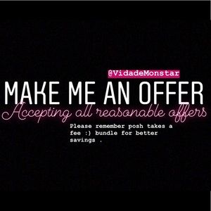 ✨ Make me a decent offer . I accept :) ♥️👛‼️